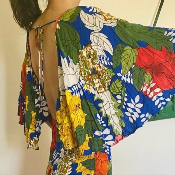 Farm Rio Open Back Mini Dress - Picture 3 of 3